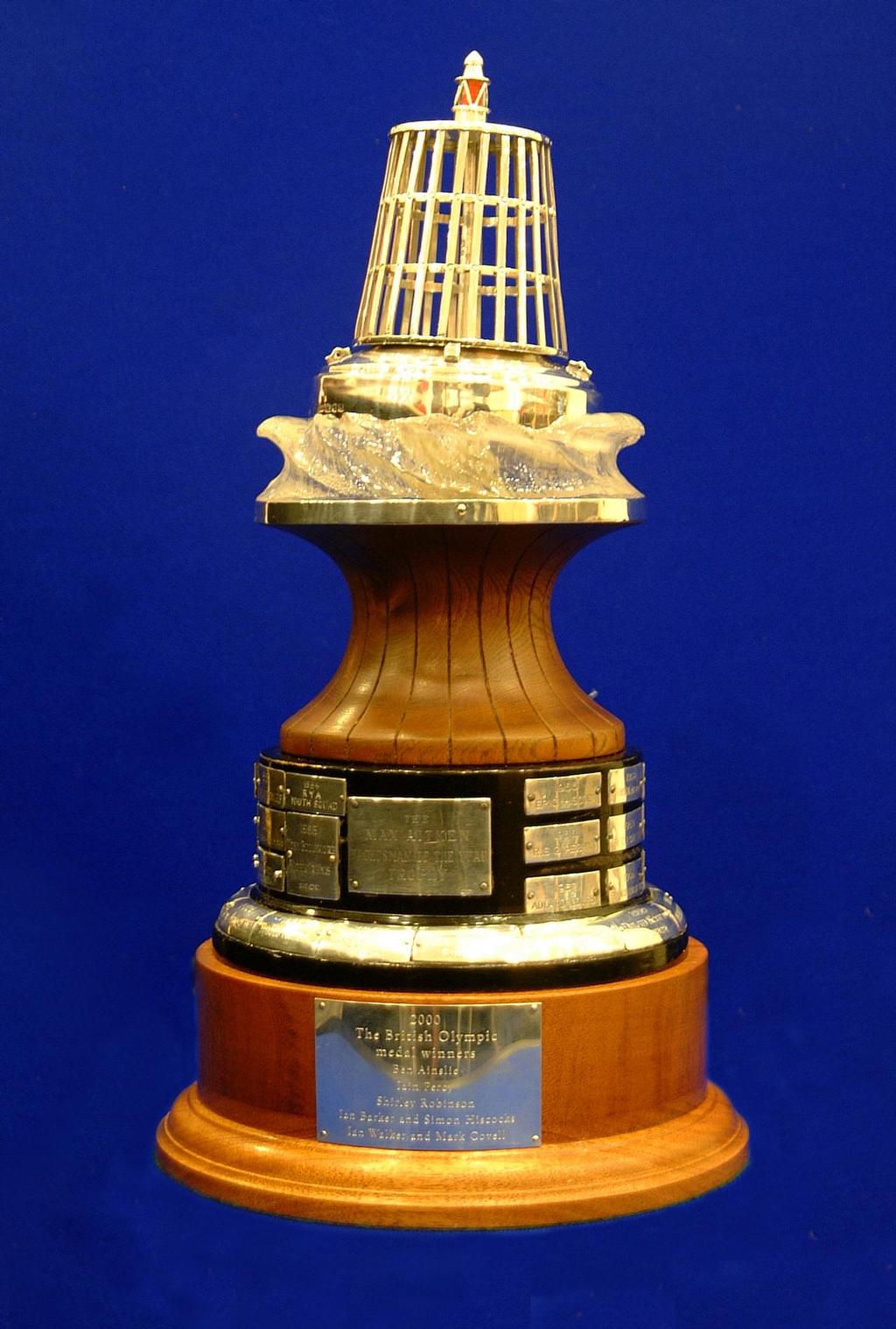 Paul_Gelder_The Yachtsman of the Year trophy, first won in 1955 by Eric Hiscock © Paul Gelder